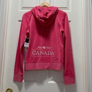 Juicy Couture Sweatshirt- Limited Edition “Juicy Loves Canada”